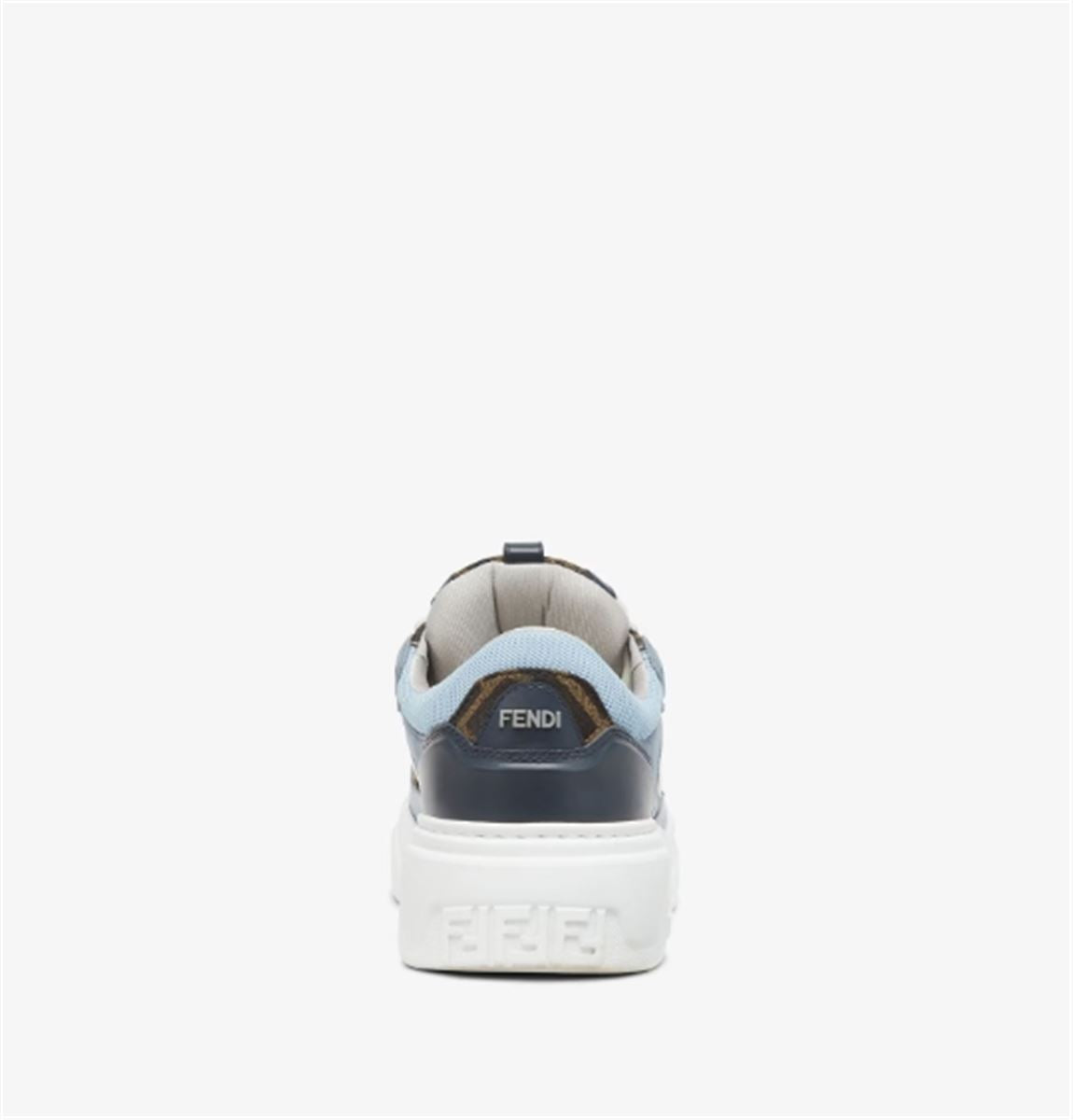LEATHER LOW-TOPS - FENDI - Verso