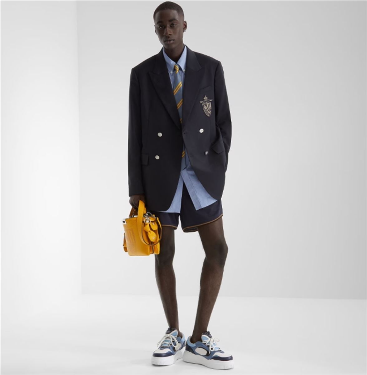 LEATHER LOW-TOPS - FENDI - Verso