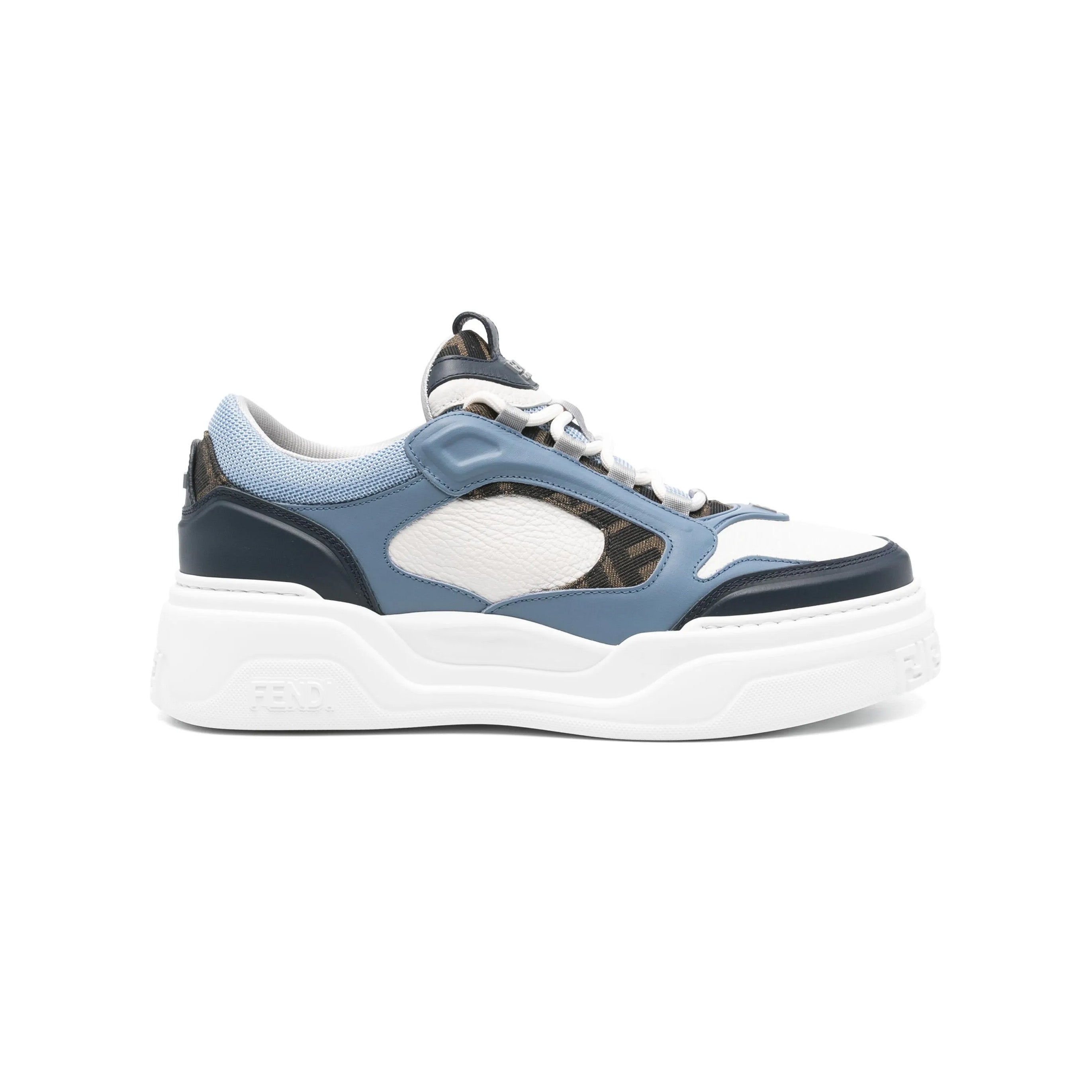 LEATHER LOW-TOPS - FENDI - Verso
