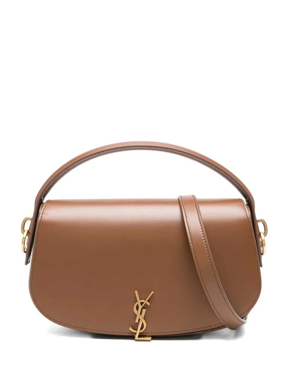 Leather shoulder bag-SAINT LAURENT-Verso