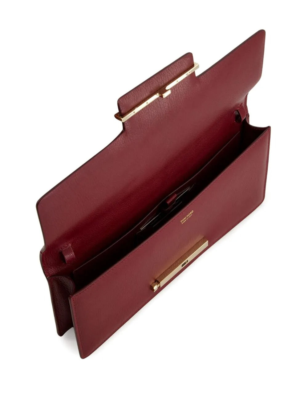 Leather Shoulder Bag-TOM FORD-Verso