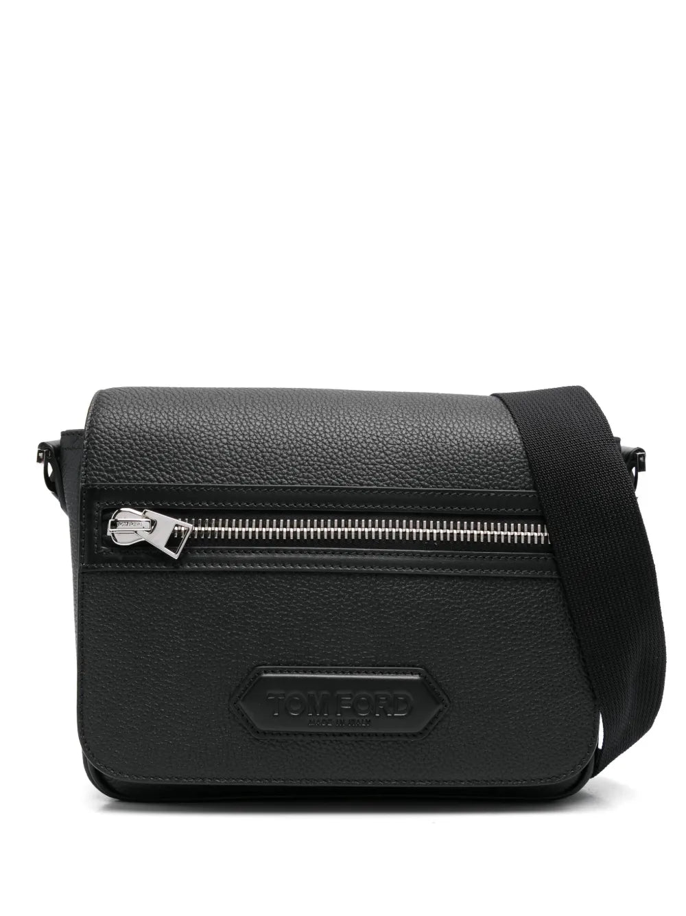 Leather shoulder bag-TOM FORD-Verso