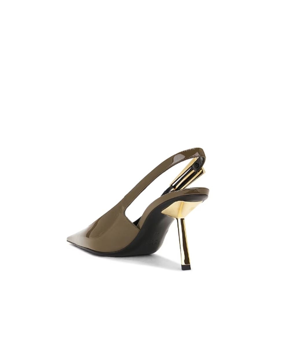 LEE SLINGBACK PUMPS IN PATENT LEATHER-SAINT LAURENT-Verso