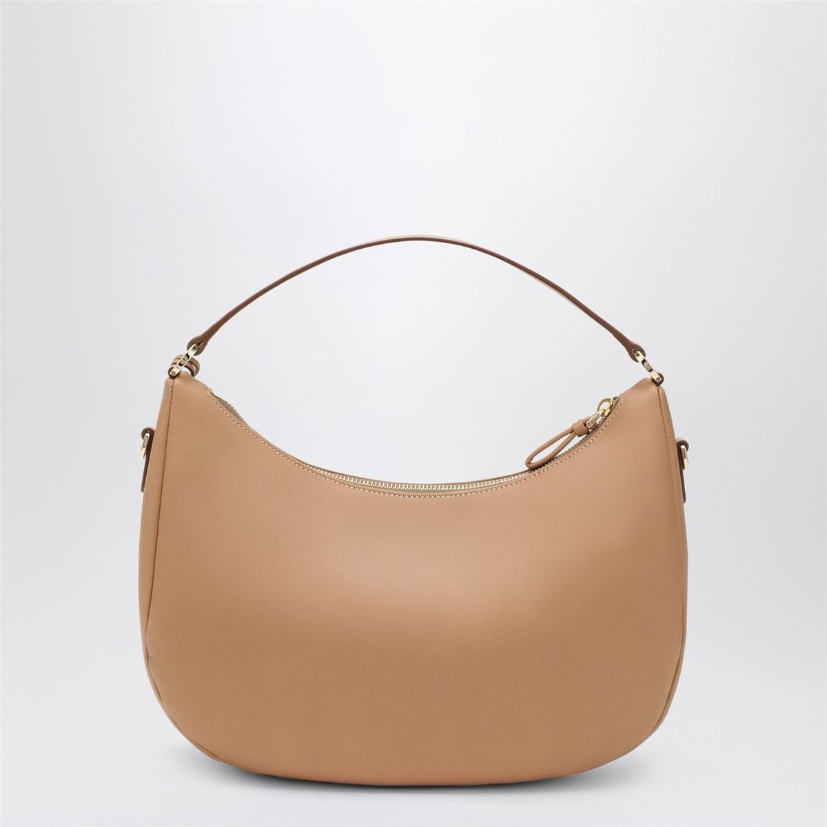 Light brown leather shoulder bag-PRADA-Verso