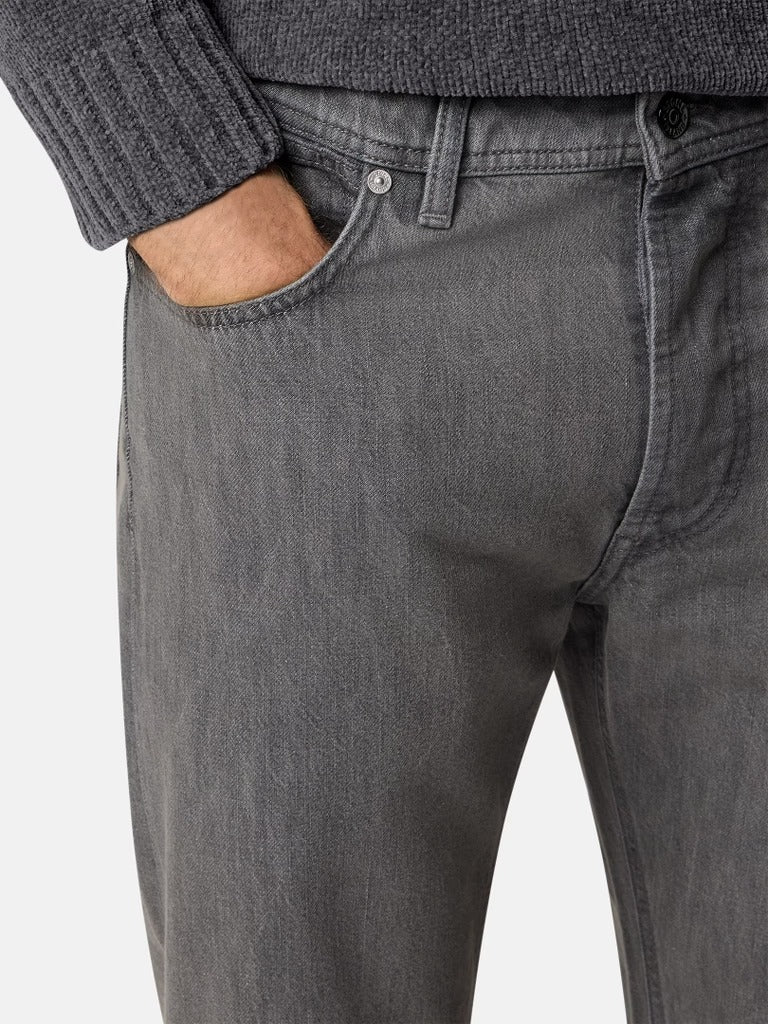 Light Bull Denim Straight-Leg Jeans-STONE ISLAND-Verso