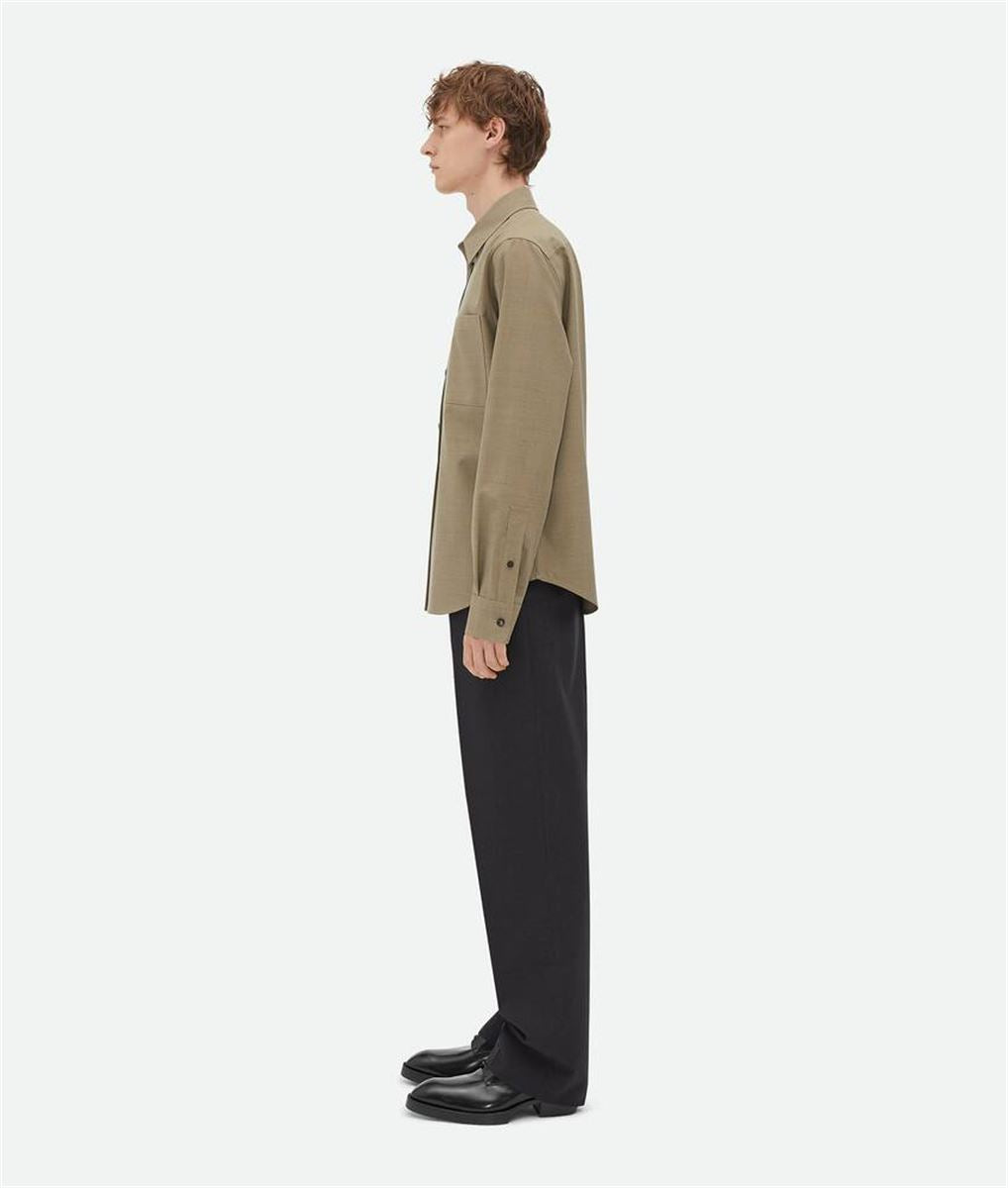 LIGHT TAILORED WOOL SHIRT BOTTEGA VENETA