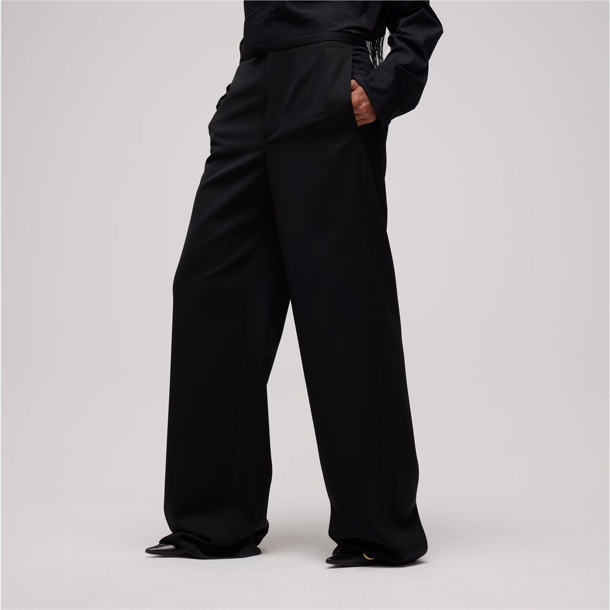 Light wool pants-GUCCI-Verso