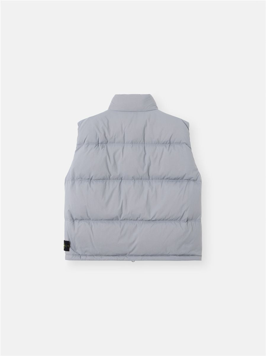 Lightweight down vest with zip pockets-STONE ISLAND-Verso