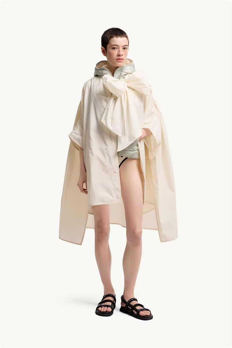 Lightweight taffeta cape-MONCLER-Verso