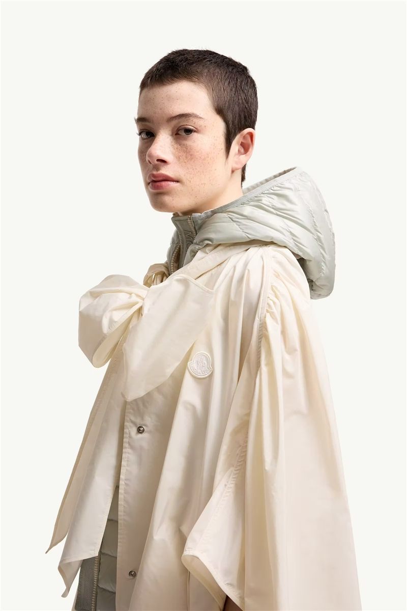 Lightweight taffeta cape-MONCLER-Verso