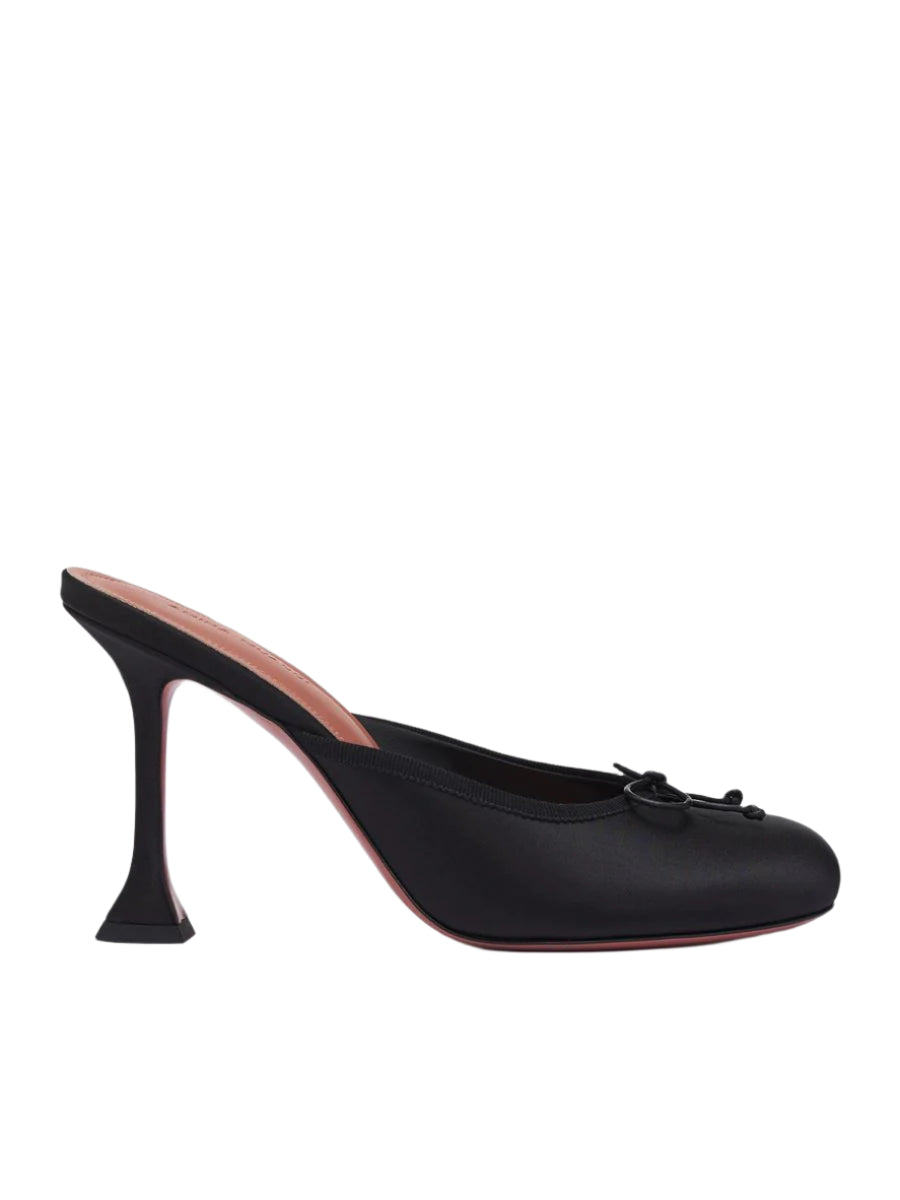 LILA SLIPPER 95 MOCHA SATIN-AMINA MUADDI-Verso