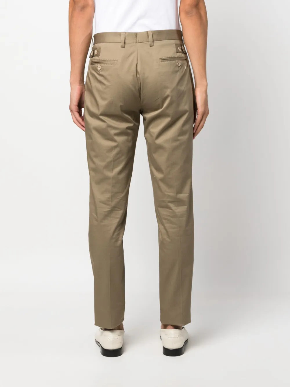 Linen chinos-DOLCE & GABBANA-Verso