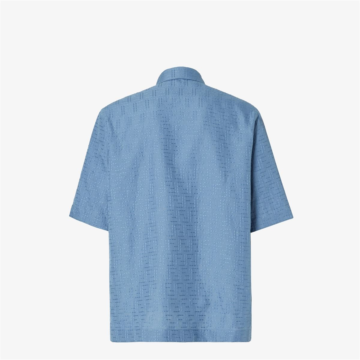 LINEN FF JACQUARD SHIRT-FENDI-Verso