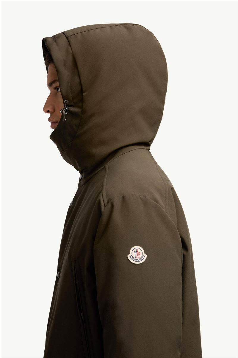 livradois hooded short down jacket-MONCLER-Verso