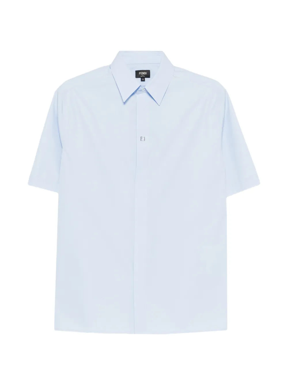 Logo-appliqué shirt-FENDI-305296-39-Verso