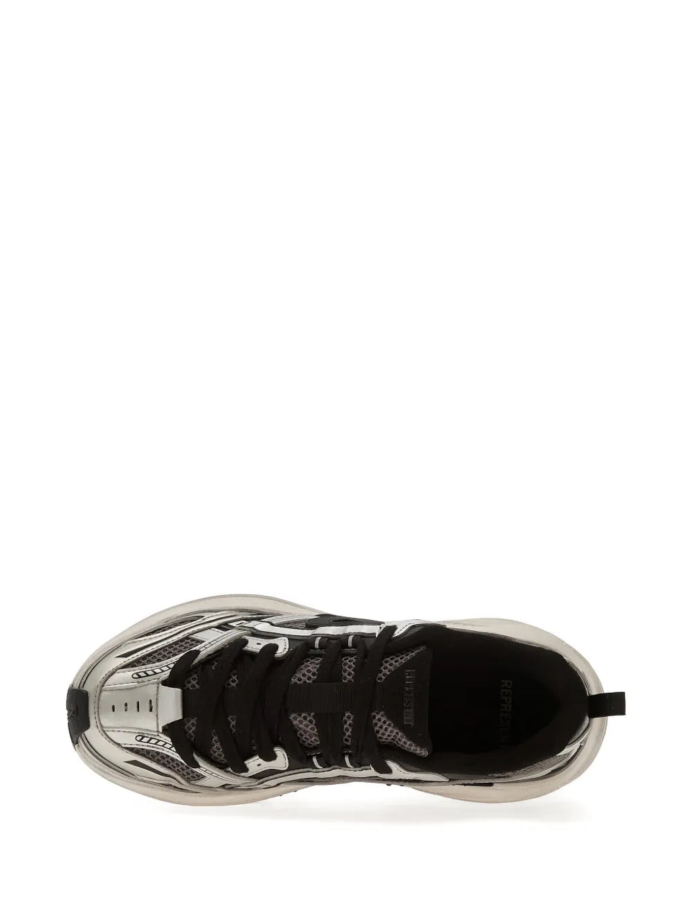 Logo appliqué storm runner sneakers-REPRESENT-Verso