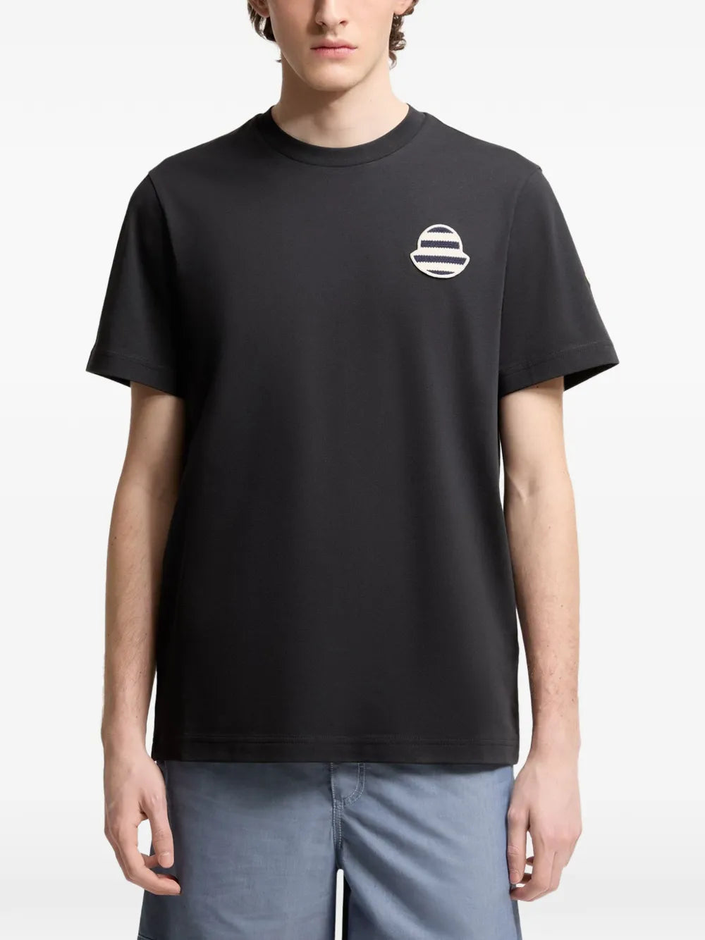 Logo appliqué t-shirt-MONCLER-Verso
