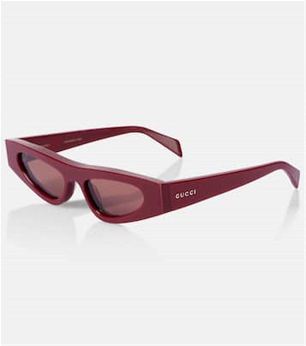 LOGO CAT-EYE SUNGLASSES -  GUCCI -  Verso