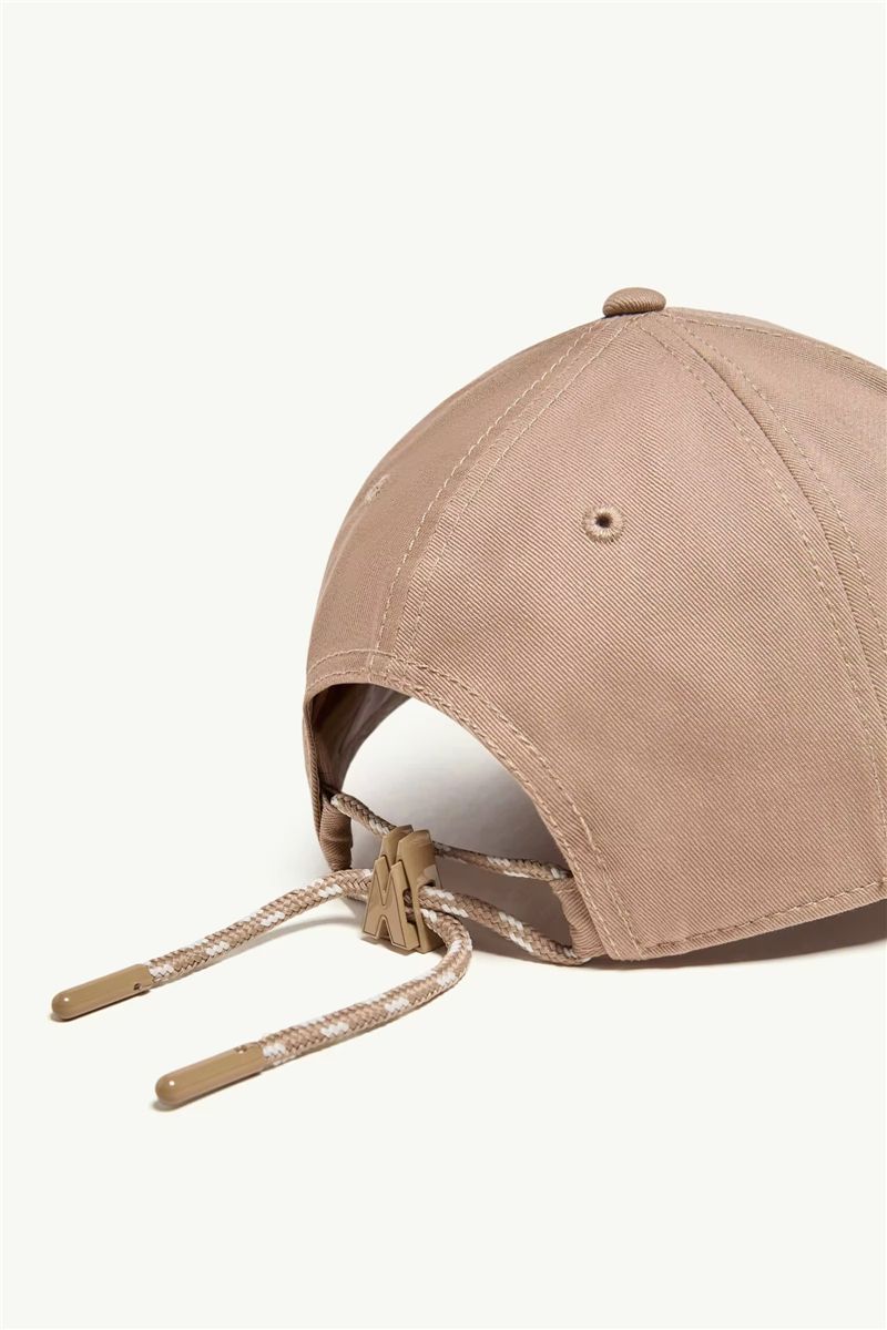 Logo cotton gabardine baseball cap-MONCLER-Verso