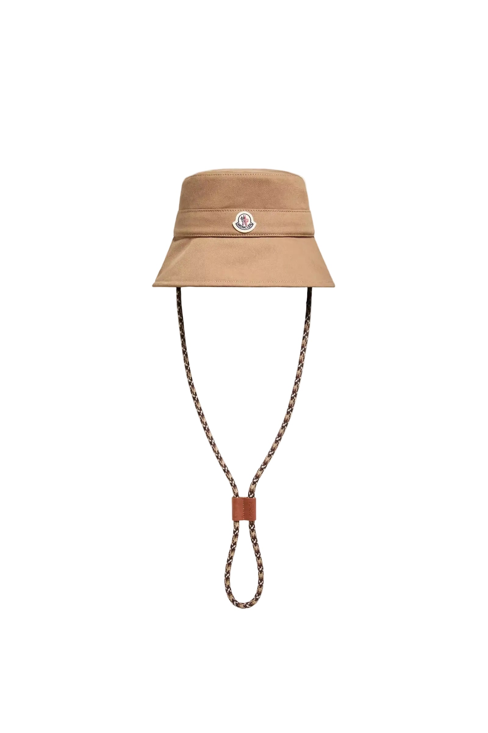 Logo Cotton Gabardine Bucket Hat-MONCLER-307084-S-Verso