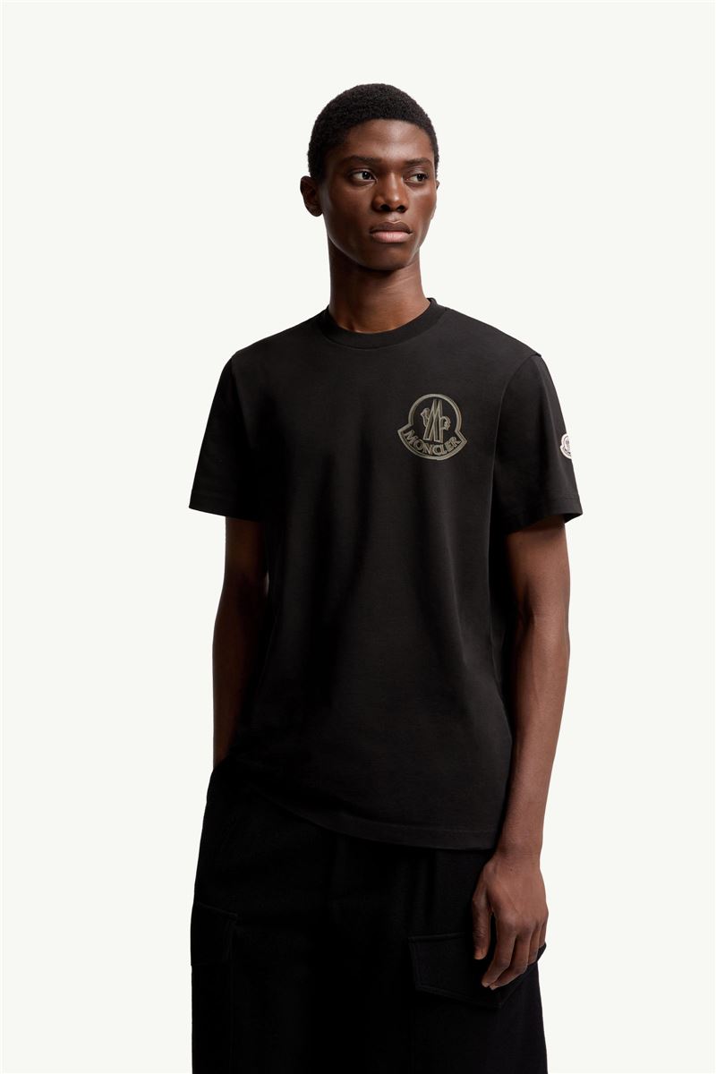 LOGO COTTON T-SHIRT-MONCLER-Verso