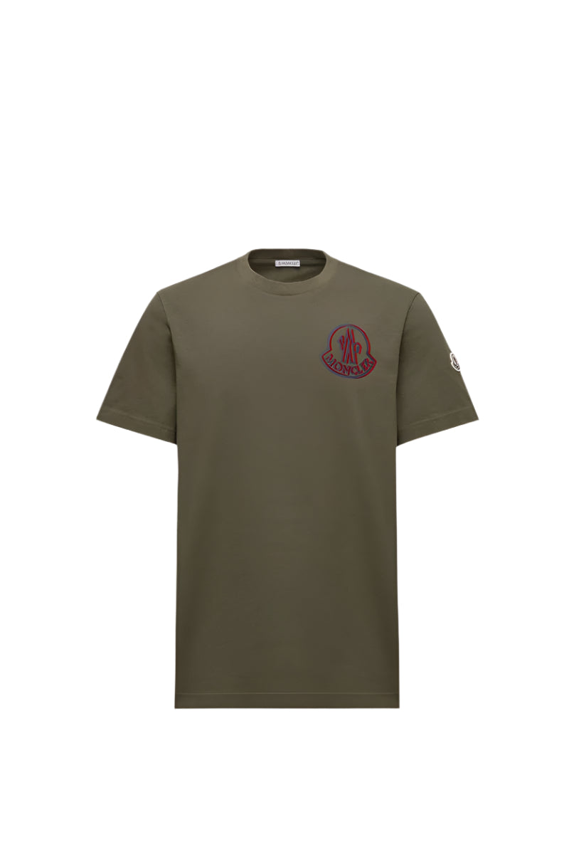 LOGO COTTON T-SHIRT-MONCLER-Verso