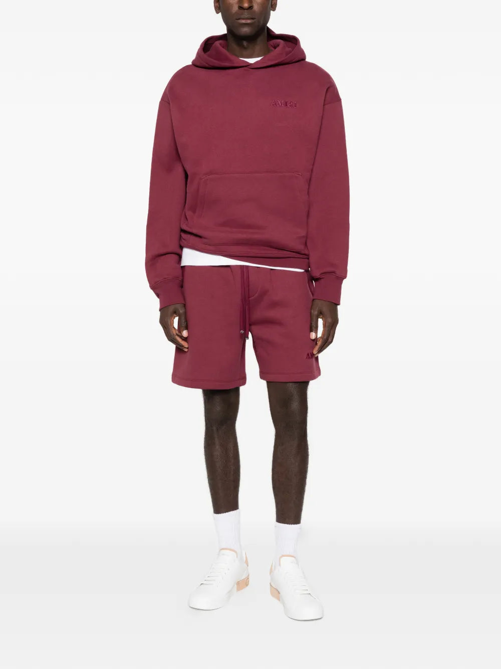 Logo-detail hoodie-AMIRI-Verso