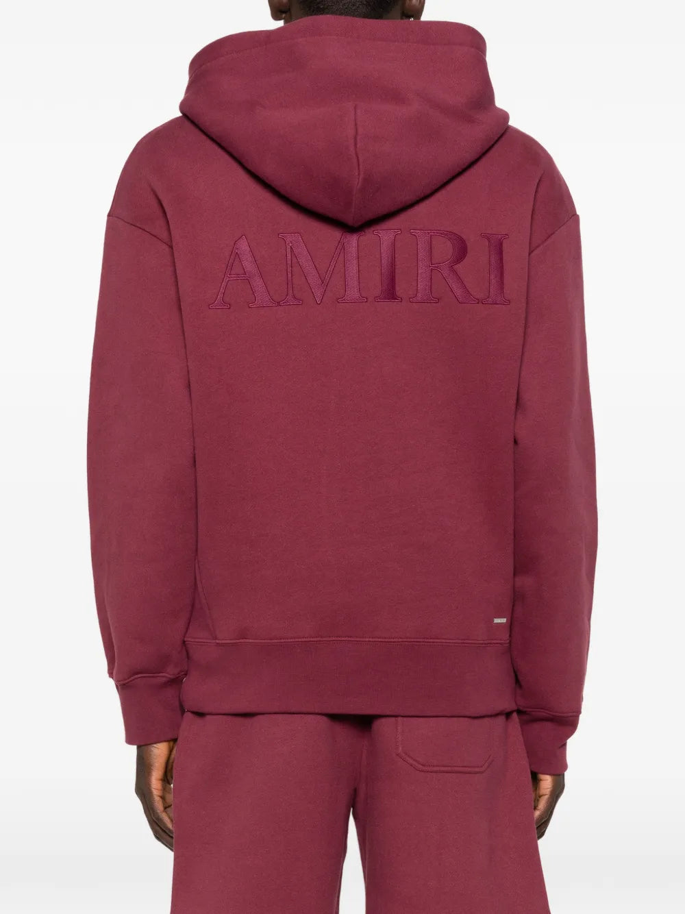 Logo-detail hoodie-AMIRI-Verso