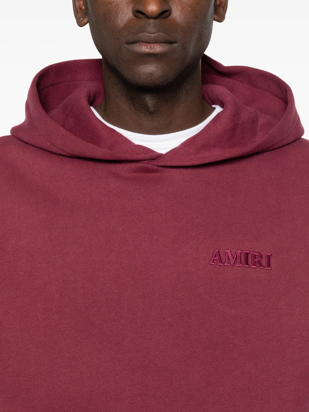Logo-detail hoodie-AMIRI-Verso