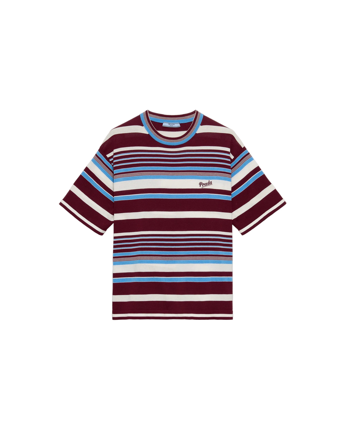 Logo-detail Striped T-shirt
