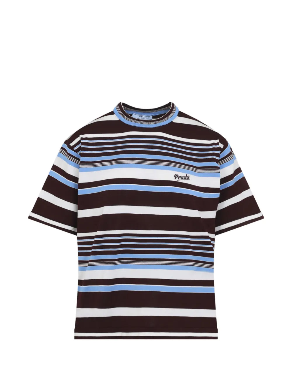 Logo-detail Striped T-shirt