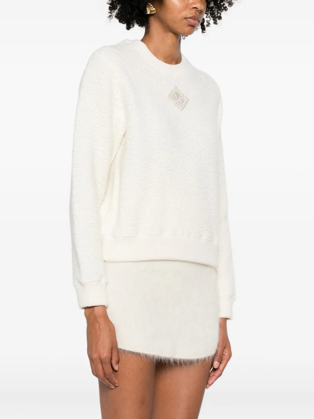 Logo-detail sweatshirt-CASABLANCA-Verso