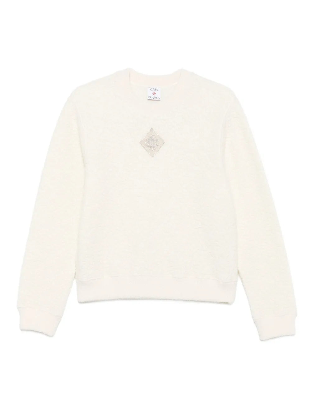 Logo-detail sweatshirt-CASABLANCA-Verso