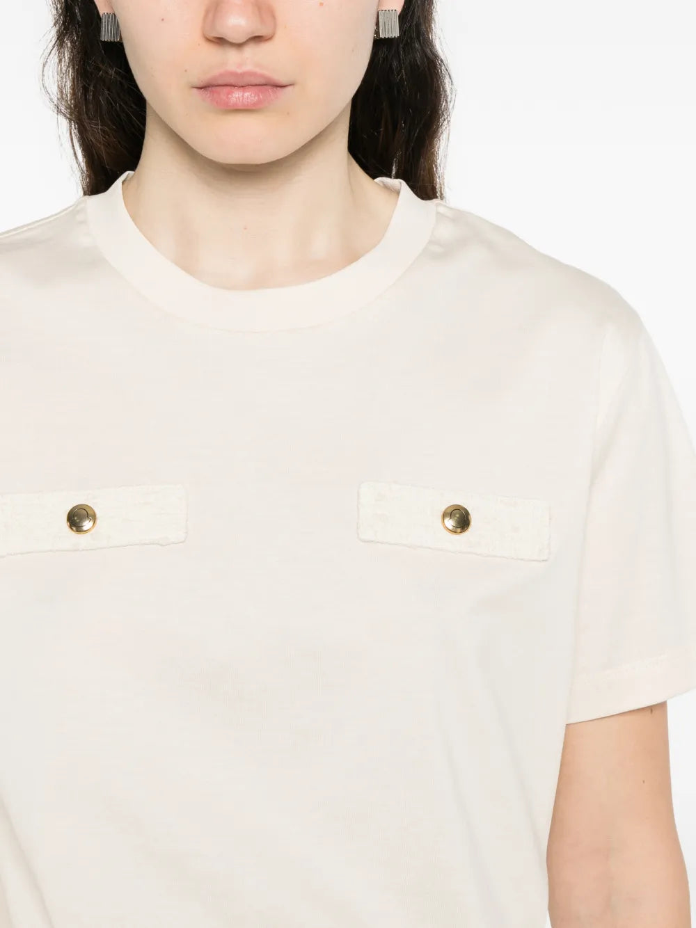 Logo-detail t-shirt-MONCLER-Verso