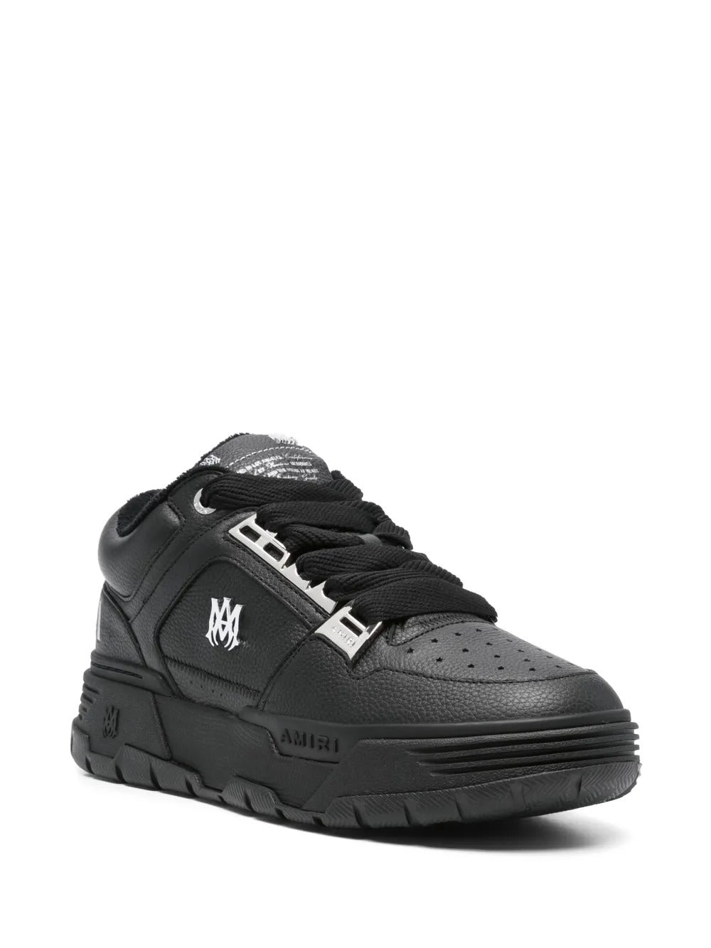 Logo-embellished Leather Sneakers-AMIRI-Verso