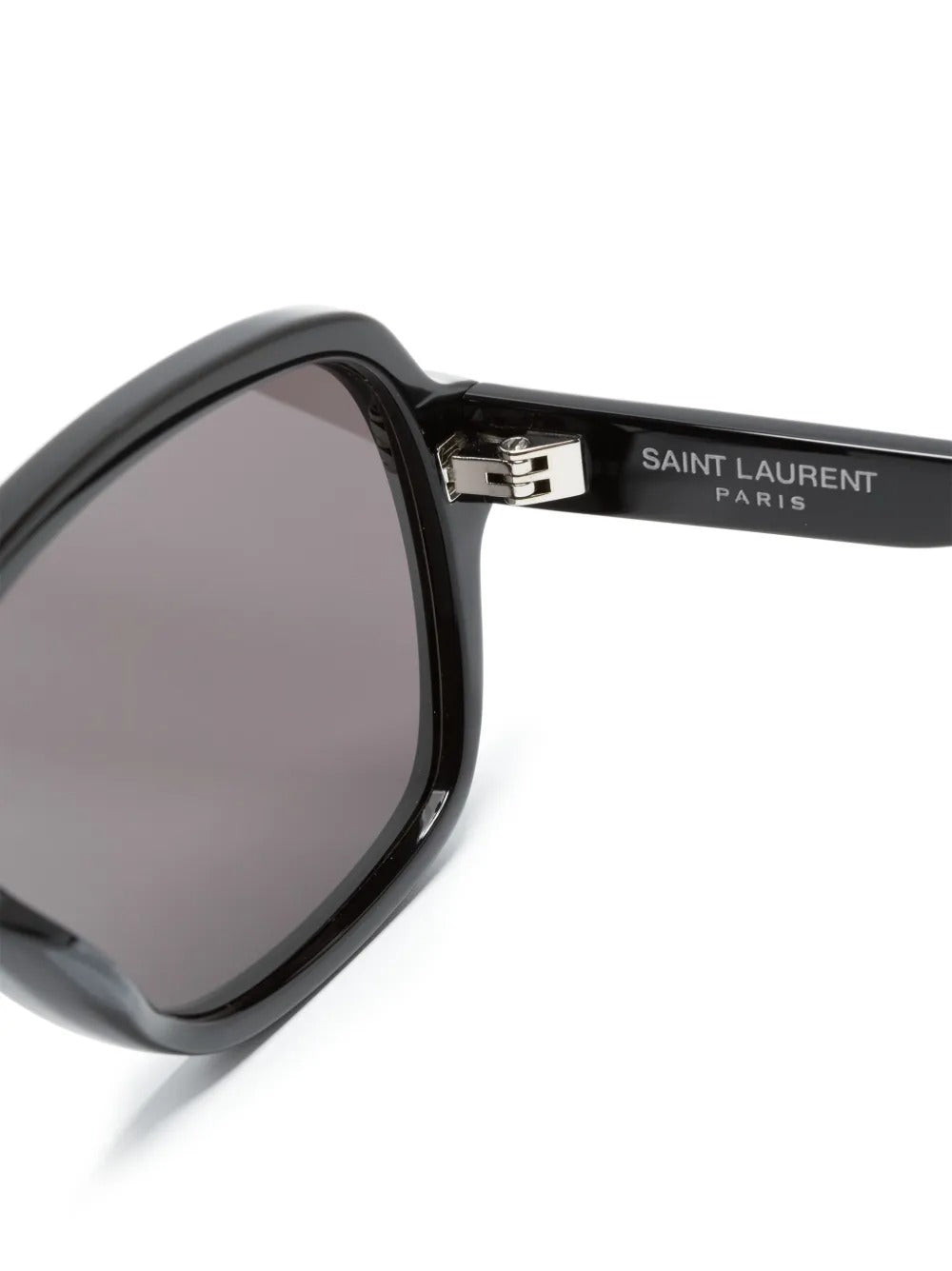 Logo-Embossed Oversize-Frame Sunglasses-SAINT LAURENT-Verso