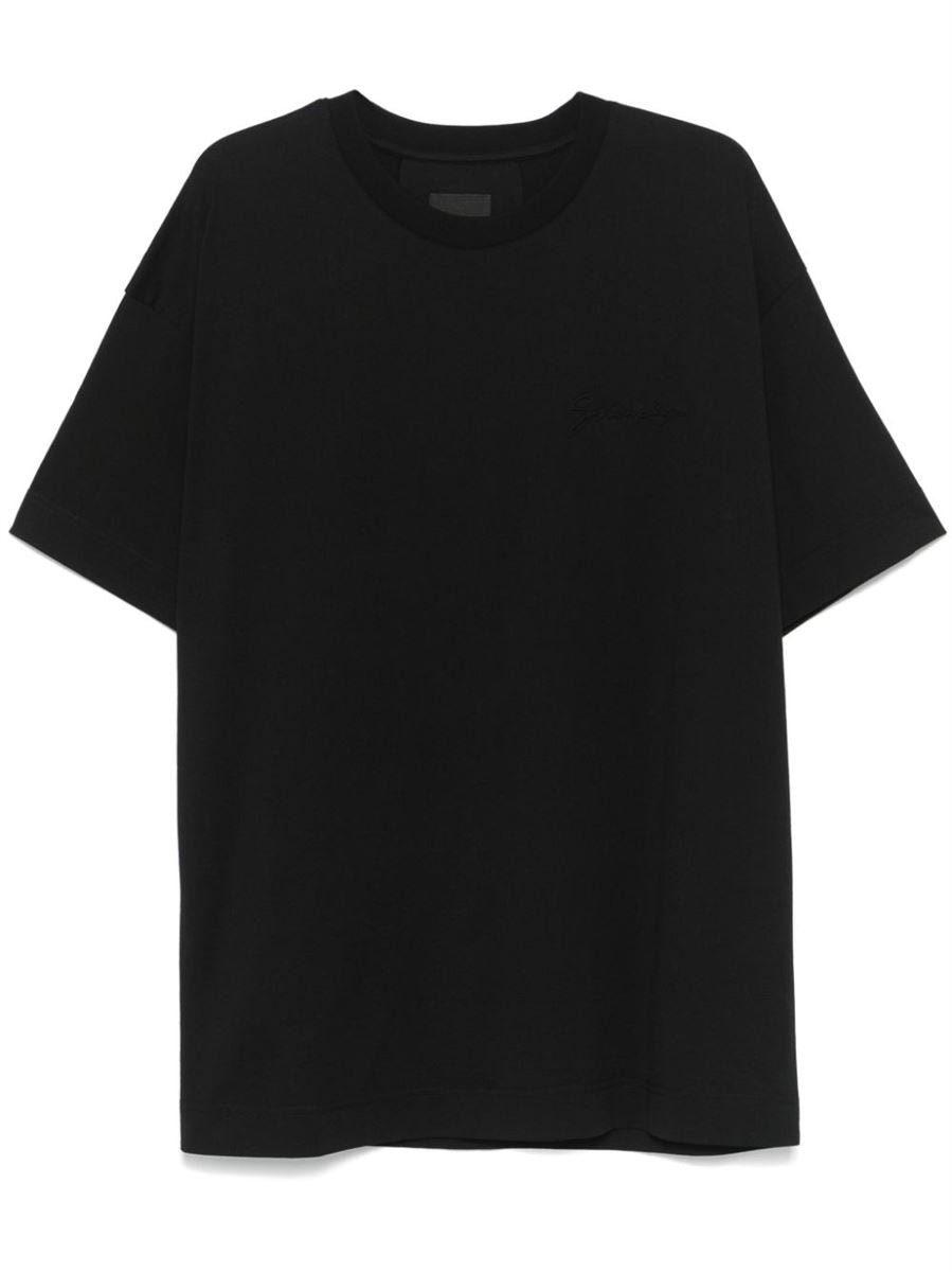 LOGO-EMBOSSED T-SHIRT - GIVENCHY - Verso