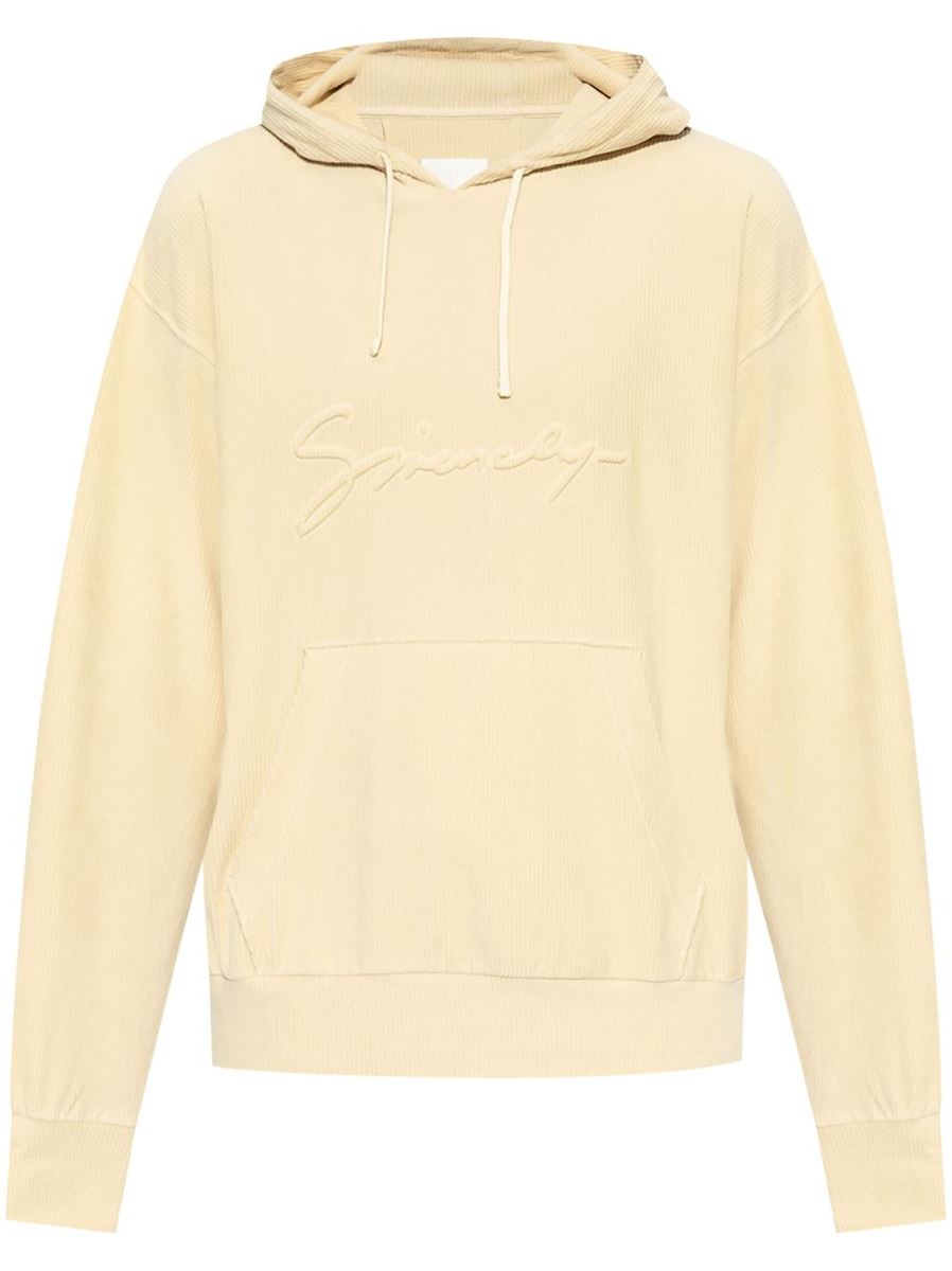 LOGO-EMBROIDERED HOODIE -  GIVENCHY -  Verso