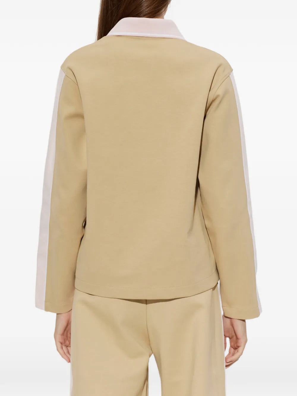 Logo-embroidered long-sleeve sweater-CASABLANCA-Verso