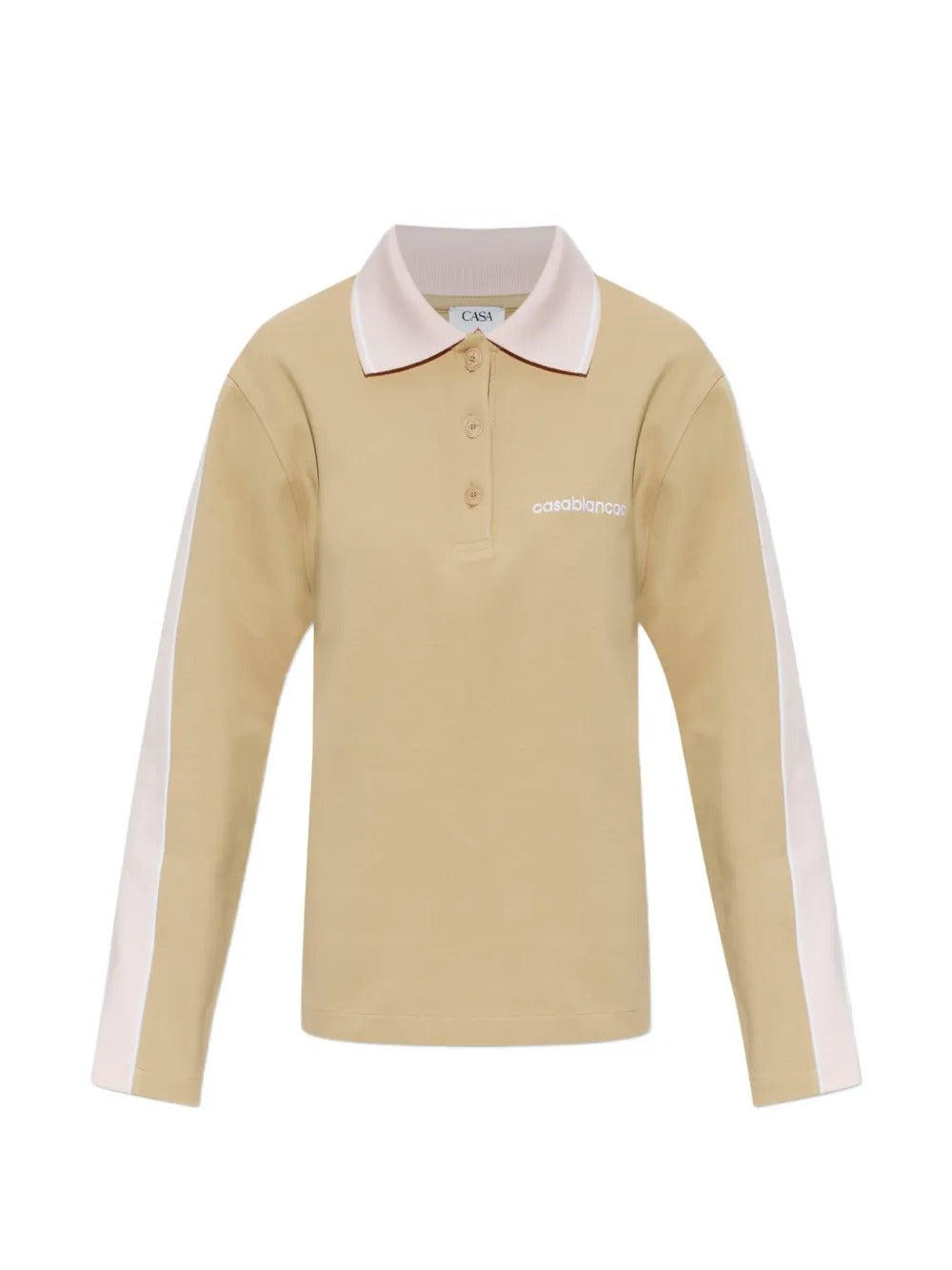 Logo-embroidered long-sleeve sweater-CASABLANCA-315833-S-Verso