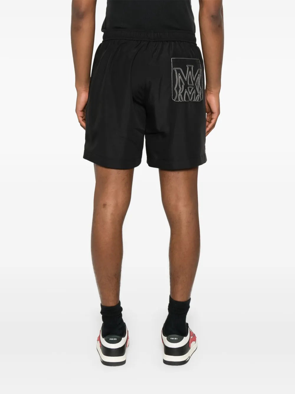 Logo-embroidered shorts-AMIRI-Verso