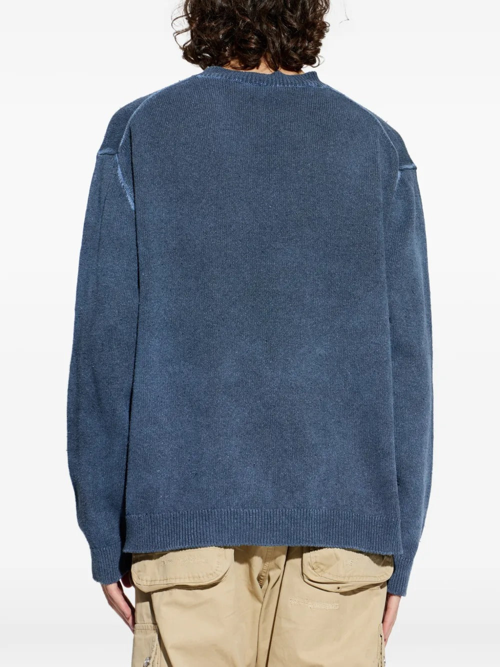 Logo-embroidered sweater-DSQUARED2-Verso