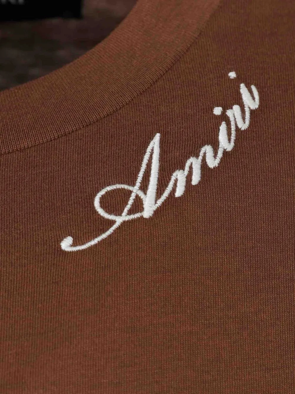 Logo-embroidered t-shirt-AMIRI-Verso