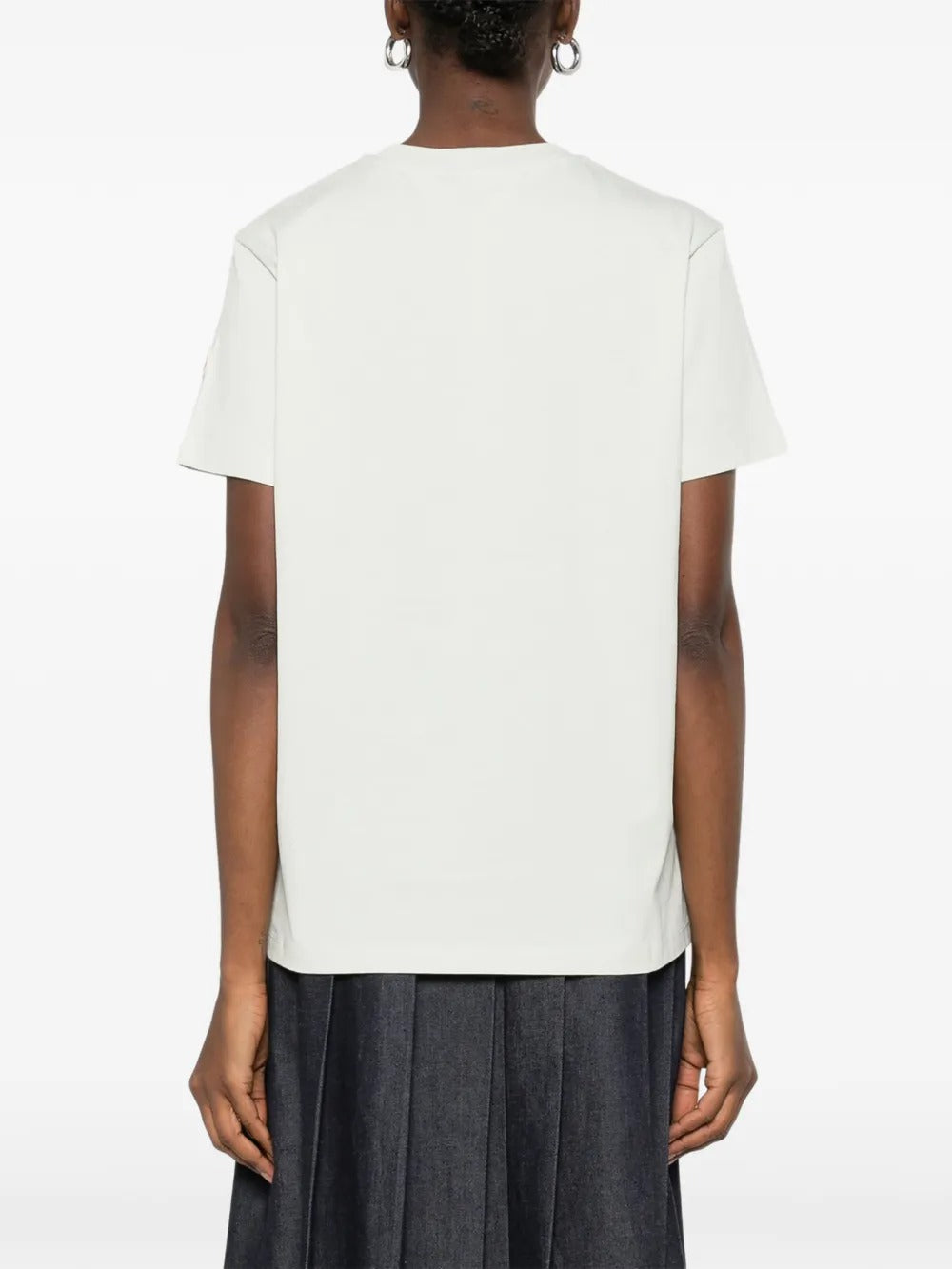 Logo-embroidered T-shirt-MONCLER-Verso