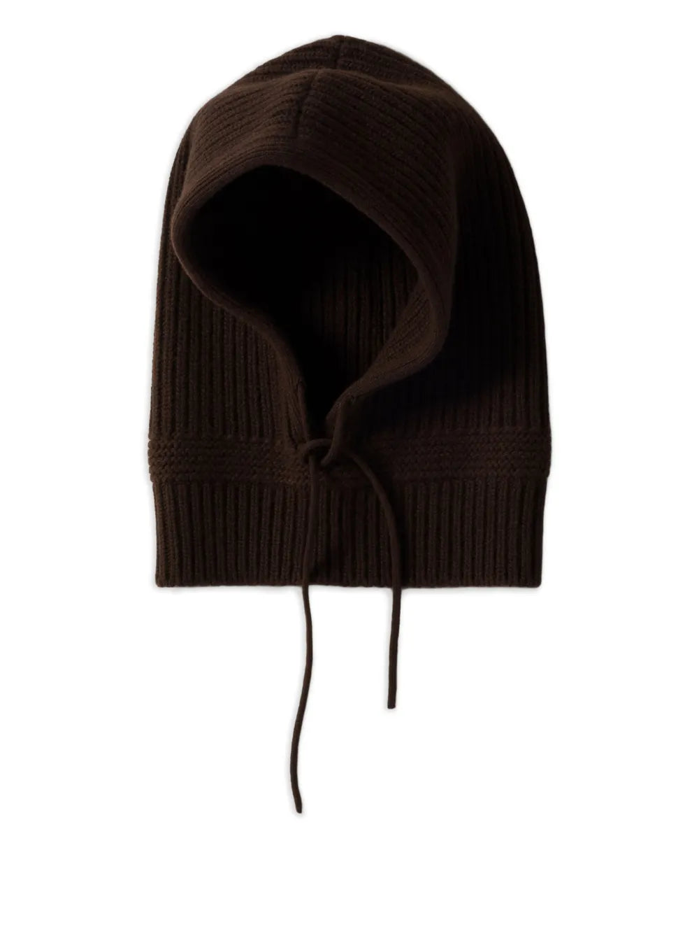 Logo-jacquard balaclava-MIU MIU-Verso