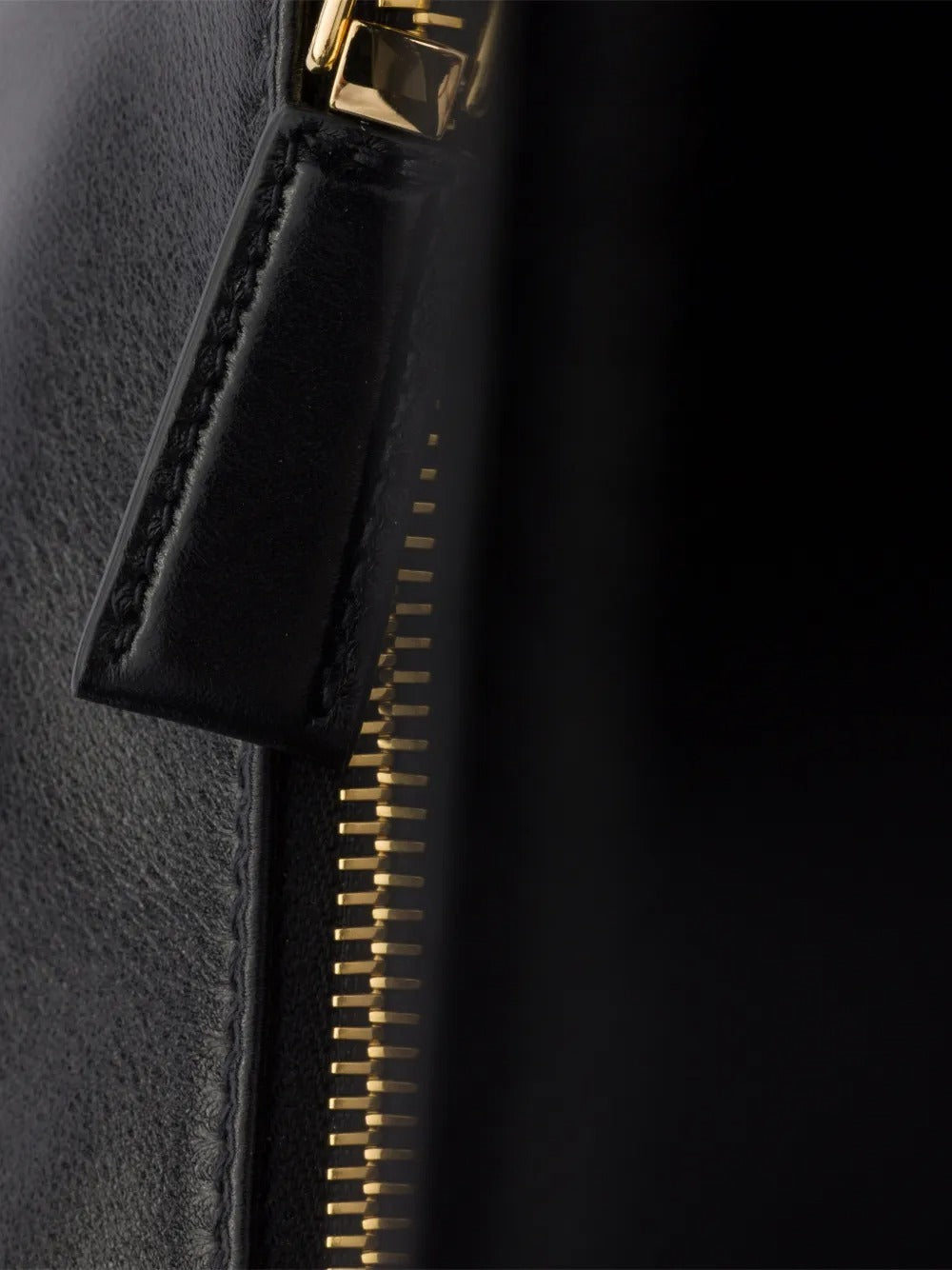 Logo-lettering leather shoulder bag-PRADA-Verso