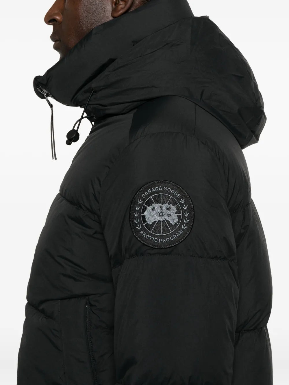 Logo-motif puffer jacket-CANADA GOOSE-Verso
