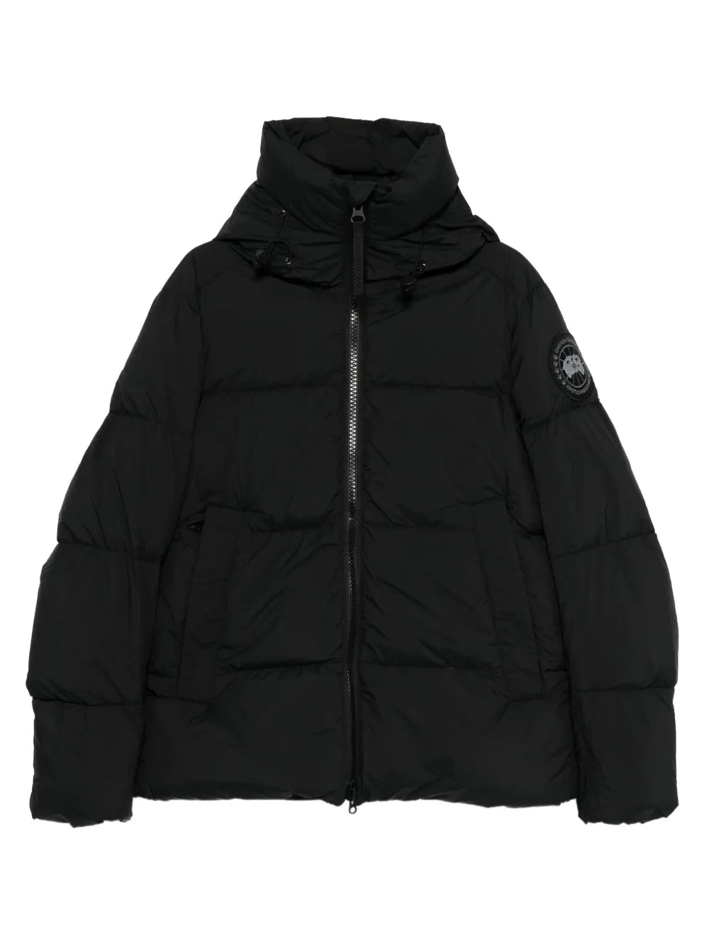 Logo-motif puffer jacket-CANADA GOOSE-Verso