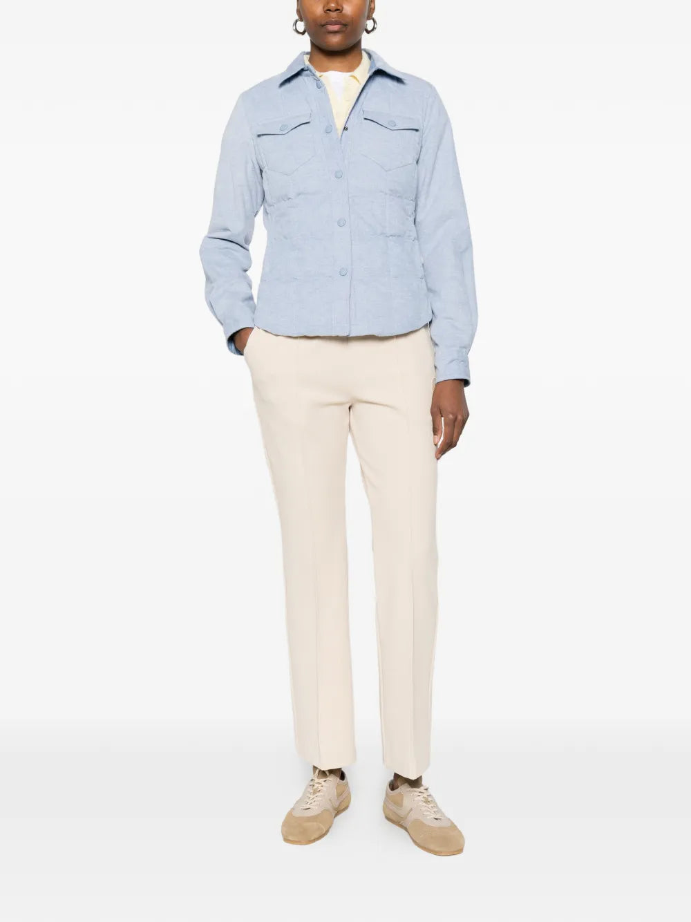 Logo-motif trousers-MONCLER-Verso