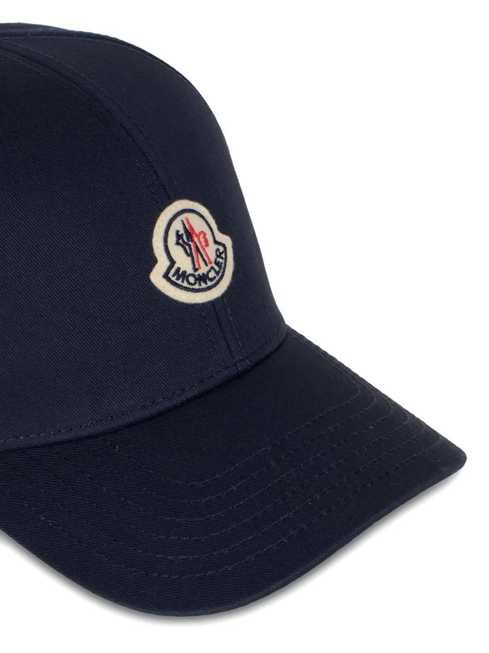 Logo-patch baseball cap-MONCLER-Verso